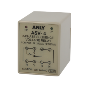 ANLY 3-Phase Sequence Voltage Relay ASV-4